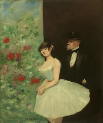 Bakom kulisserna, ca 1880